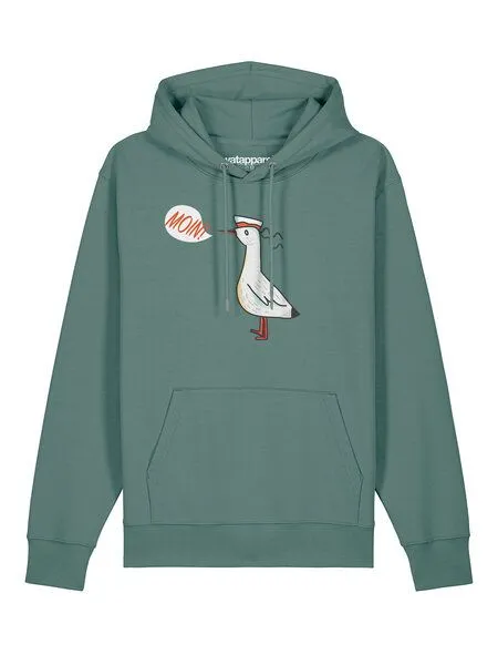 watapparel watapparel Hoodie Unisex Moin Seagull, Green bay, – Produktbild 2 von 4