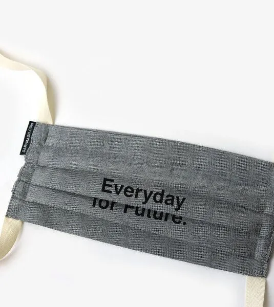 Gary Mash Gary Mash Mund- und Nasen-Maske Eco Denim, doppellagig – Produktbild 5 von 6