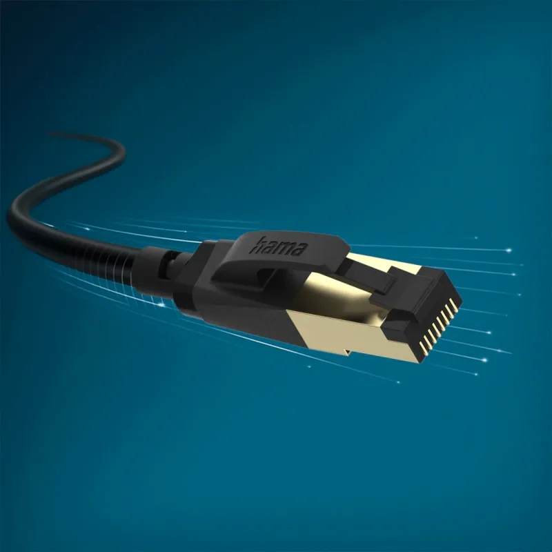 Hama Hama Netzwerkkabel, CAT-8, 40 Gbit/s, S/FTP geschirmt, 3 m – Produktbild 4 von 6