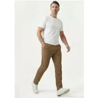 ORGANICATION ORGANICATION POZZAN | Waffel Jogginghose aus Bio-Baumwolle & recyceltem Polyester, Brown, – Produktbild 2 von 4