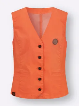 Witt Jeansweste orange – Produktbild 1 von 1