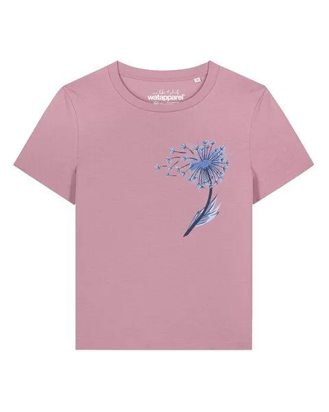 watapparel watapparel T-Shirt Frauen Dandelion, Lilac dream, – Produktbild 1 von 2