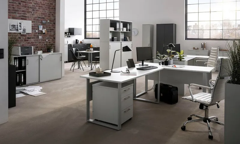 Schildmeyer Aktenschrank Serie 1500, Aktenschrank, Made in Germany, B: 160,2 cm Solide Verarbeitung - Dieses Produkt ist in Deutschland gefertigt, Grau, – Produktbild 5 von 5