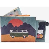 paprcuts paprcuts RFID Portemonnaie Pro, Vanlife 2.0. (orange blau), – Produktbild 1 von 1