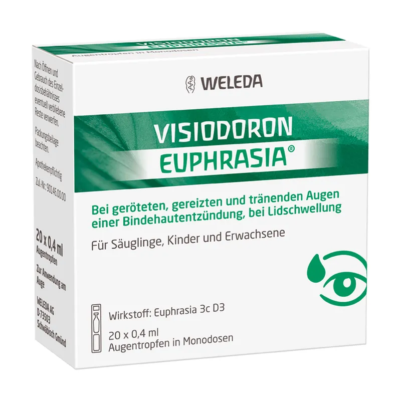 Weleda Weleda Visiodoron Euphrasia Augentropfen – Produktbild 1 von 2