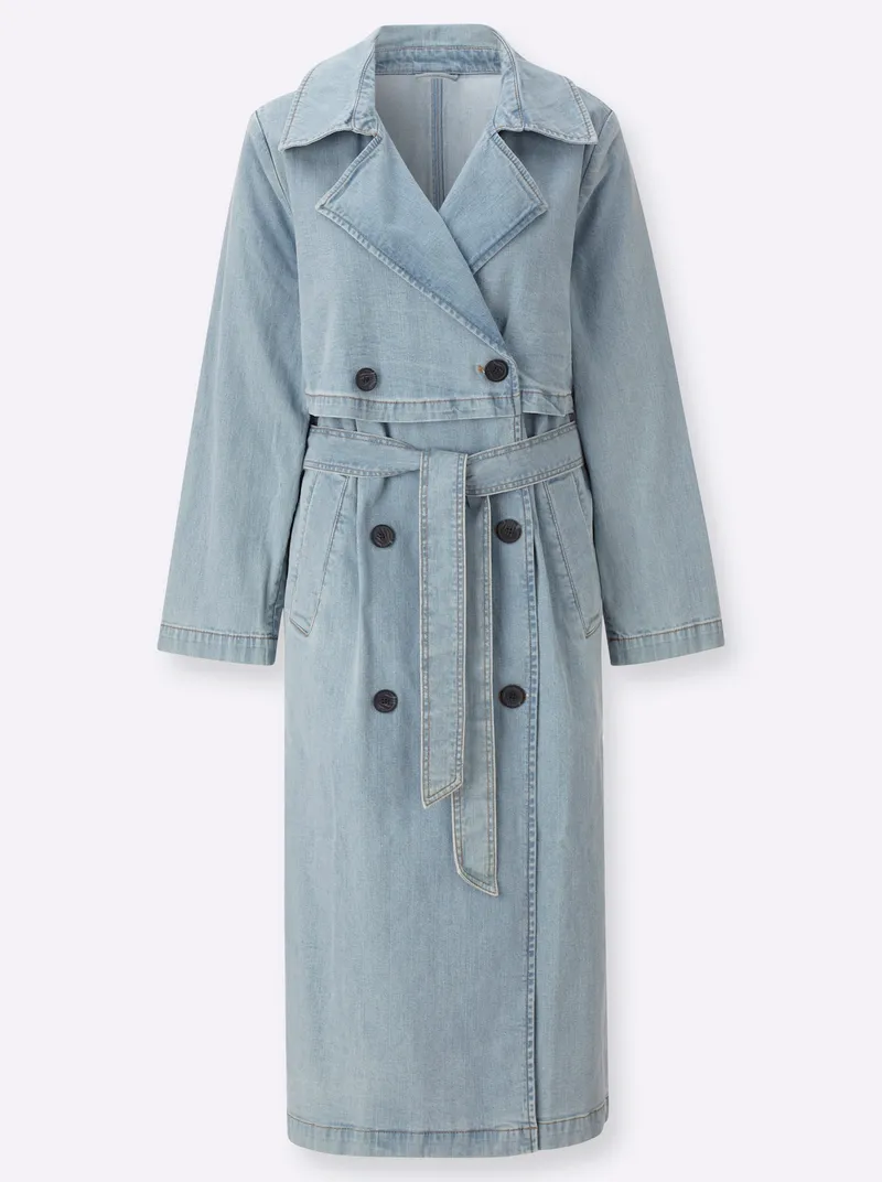 Witt Trenchcoat, Blue-bleached, – Produktbild 1 von 2