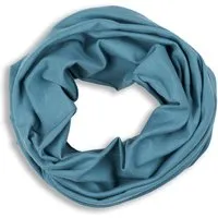 Living Crafts LIVING CRAFTS - Unisex Multifunktionstuch - Türkis (95% Bio-Baumwolle; 5% Elasthan), Nachhaltige Mode, Bio Bekleidung – Produktbild 1 von 1