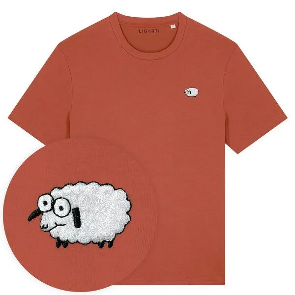 LIGARTI T-Shirt – Wollke – LIGARTI Tiermanufaktur, Mintgrün, – Produktbild 5 von 5