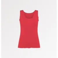 CASAGiN CASAGiN Gerafftes Tanktop mit weiten Schultern aus TENCEL, Koralle, – Produktbild 1 von 1