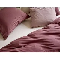 Yumeko Kissenbezug "Yumeko" aus Baumwoll-Jersey, Evening rose, – Produktbild 1 von 1
