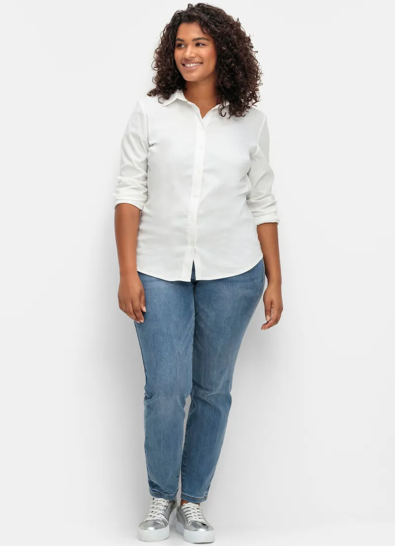 sheego Skinny Jeans, Blue denim, – Produktbild 1 von 2