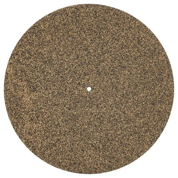 Kork-Deko Kork-Deko Plattenspieler-Auflage aus Gummikork - 12 Zoll Slipmat – Produktbild 3 von 3