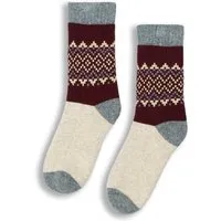 Living Crafts LIVING CRAFTS - Unisex Socken - Braun (56% Bio-Baumwolle; 39% Bio-Wolle; 4% Polyamid (recycelt); 1% Elasthan), Nachhaltige Mode, Bio Bekleidung, Braun, – Produktbild 1 von 1