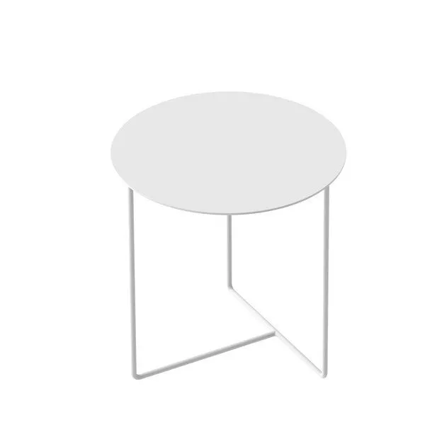 weld weld Beistelltisch Solid 03, Weiss, – Produktbild 1 von 4