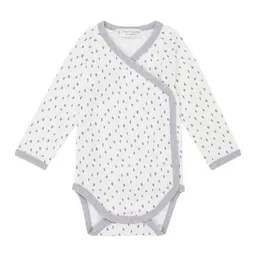 Sense Organics sense-organics Baby Wickelbody Langarm *YGON* dashes I GOTS & Bio I Sense Organics – Produktbild 1 von 1
