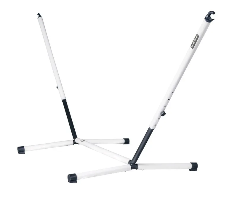 La Siesta La Siesta Hängemattengestell Nautico coolgrey,90x270-310,95-115cm,Stahl pulverbeschichtet, Schwarz, – Produktbild 1 von 4