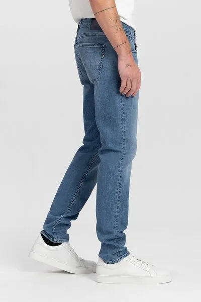 Kuyichi Kuyichi Herren Jeans Nick Straight Bio-Baumwolle/recycelte Baumwolle, Blue, – Produktbild 6 von 6