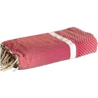 Just Be Just Be Hamamtuch / Strandtuch Maxi XL Pied de Lion, Rot, – Produktbild 1 von 1