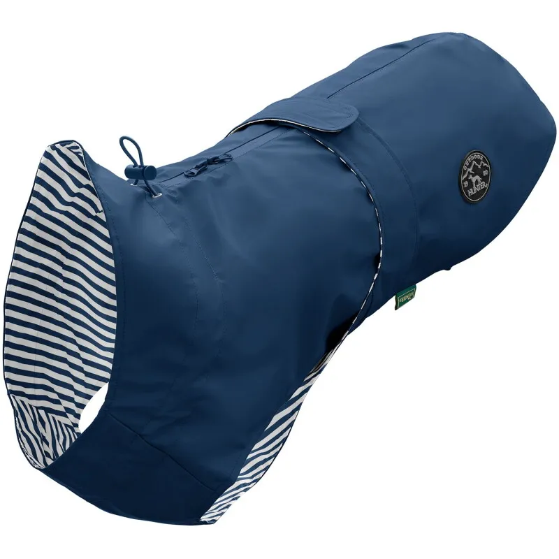 Hunter Hunter Hunde-Regenmantel Milford blau 65 cm, Blau, – Produktbild 1 von 2