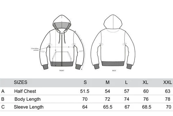University of Soul University of Soul Herren Zip-Hoodie aus Bio-Baumwolle "Curt", Asche meliert, – Produktbild 2 von 2