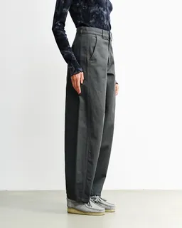 Rotholz Rotholz Damen vegan Hose Barrel Leg Grau – Produktbild 1 von 1