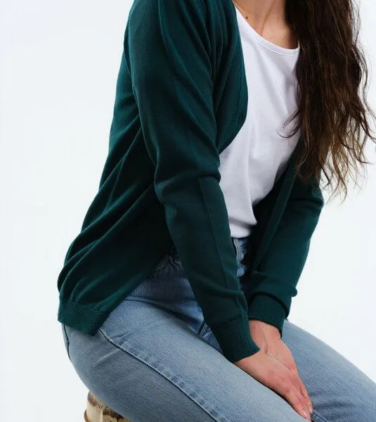 Gary Mash GARY MASH Cardigan Jodie aus Biobaumwolle, Grün, – Produktbild 3 von 4