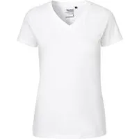 Neutral 3FREUNDE Neutral® - 3FREUNDE T-Shirt V-Ausschnitt Frauen, Weiss, – Produktbild 1 von 1