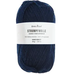 Wolle Rödel Wolle Rödel Strumpfwolle Classic 4fädig Marine – Produktbild 1 von 1