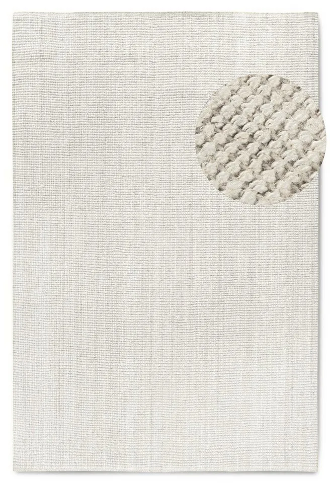Villeroy & Boch Villeroy & Boch Teppich Rosalie Juteteppich, rechteckig, Höhe: 10 mm, Läufer, 100% Jute, Natur, Wohnzimmer, Esszimmer, Schlafzimmer, Weiß, – Produktbild 3 von 8