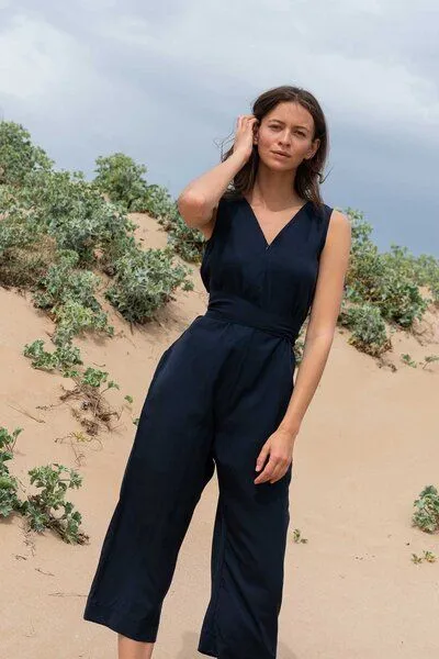 WiDDA berlin WiDDA berlin Lässiger Overall ANIBAS aus TENCEL®, Rauchblau, – Produktbild 1 von 1
