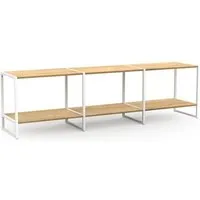 ekomia ekomia Lowboard Wega Minimal, Weiß, – Produktbild 1 von 1