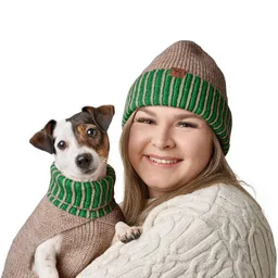 Hunter Hunter Hundepullover Odense mit Mütze (Set) beige 30 cm – Produktbild 1 von 1