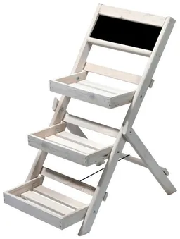 Dobar Dobar Pflanzentreppe, BxTxH: 38,5x49,5x69 cm, klappbar – Produktbild 1 von 1
