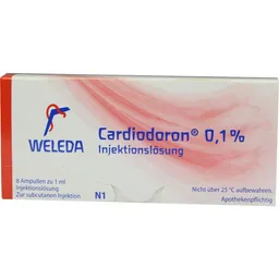 Weleda WELEDA CARDIODORON 0,1% Injektionslösung 8X1 ml Injektionslösung – Produktbild 1 von 1