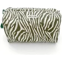 KIKOONI KIKOONI handgefertigte Kosmetiktasche "Desert Zebra", Natural, – Produktbild 1 von 1
