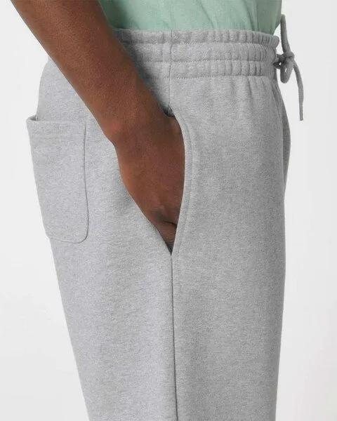 YTWOO YTWOO Sweatshorts, Joggingshorts aus 100% Cotton (Bio) - Organic Carded, Fair Trade, Grau meliert, – Produktbild 3 von 4