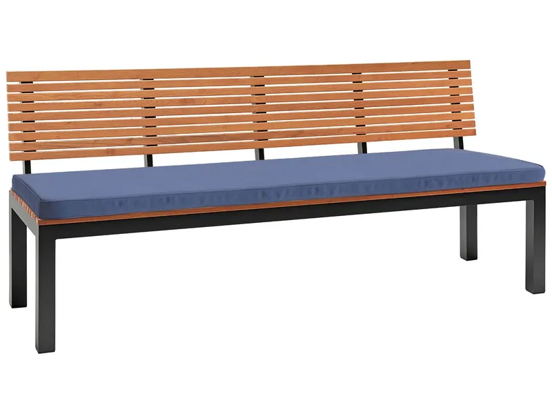 Rondo Auflage für Gartenbank 'Berrissimo' 180 cm, Bezug aus Polyester, blau – Produktbild 1 von 1