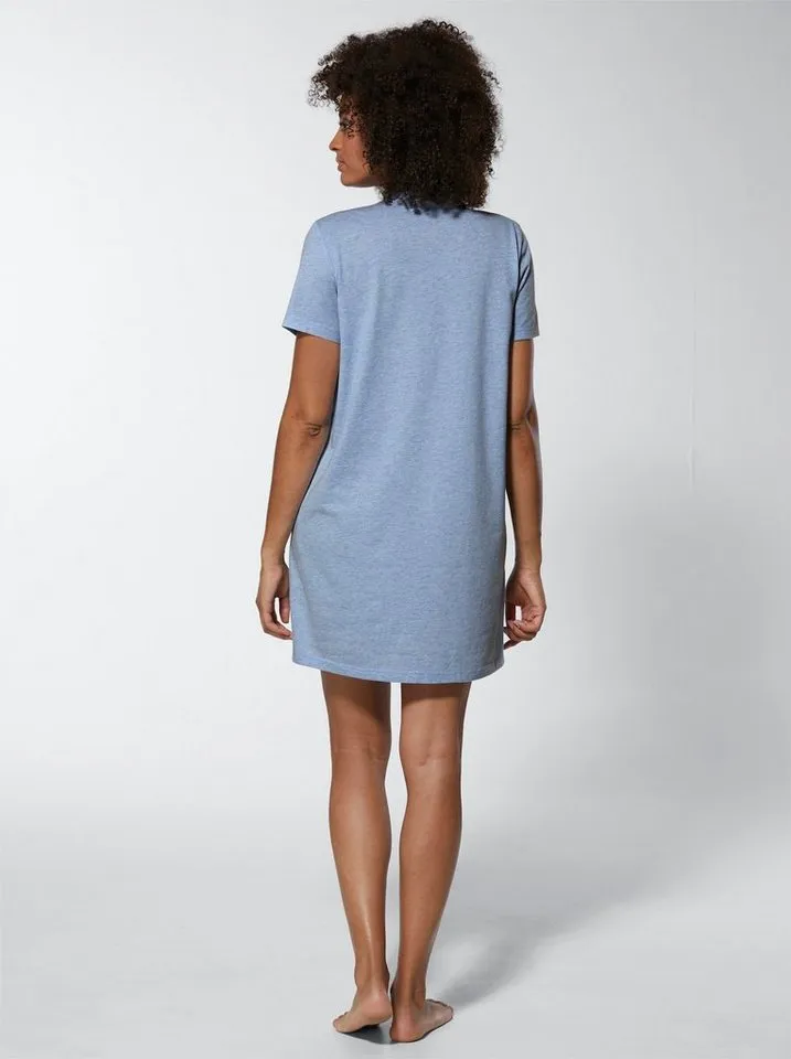 Witt Witt Sleepshirt Sleepshirts (2-tlg), Blau|bunt, – Produktbild 4 von 5