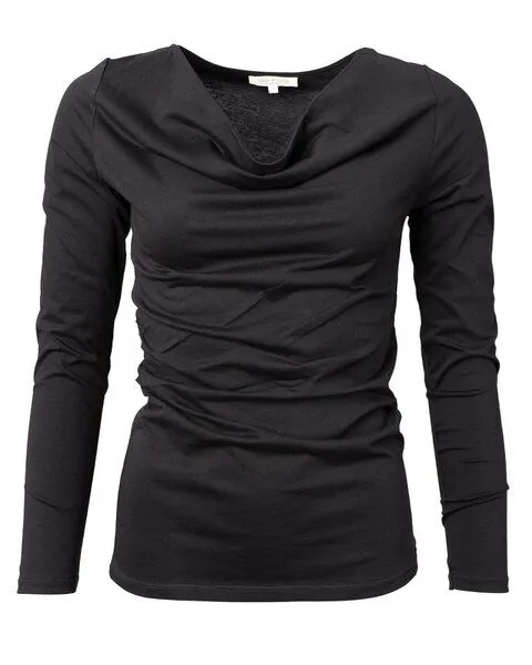 Alma & Lovis Alma & Lovis Cascade Shirt, Schwarz, – Produktbild 1 von 2