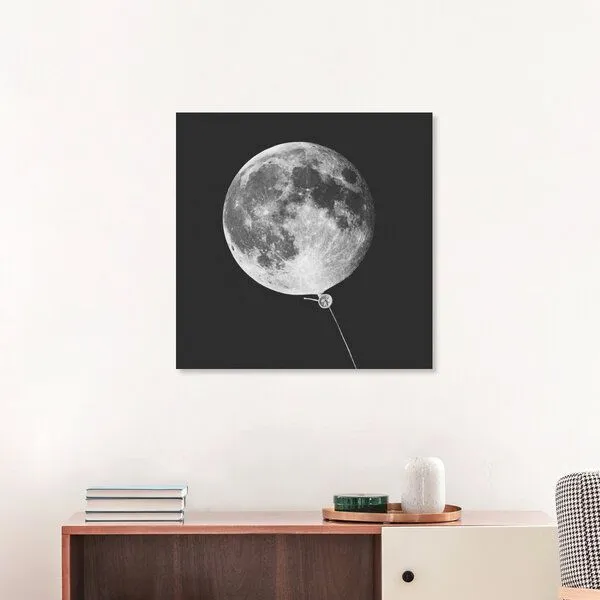 Photocircle Photocircle Wandbild / Kunstdruck / Poster / Leinwand - Moon Balloon – Produktbild 4 von 4