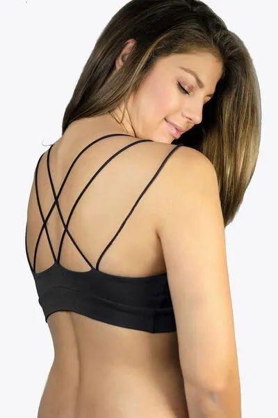 Frija Omina Frija Omina Bio Bralette `Sona` dunkel, Anthrazit, – Produktbild 3 von 4