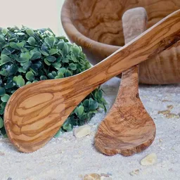 Olivenholz erleben Olivenholz erleben Salatbesteck aus Olivenholz – Produktbild 1 von 1