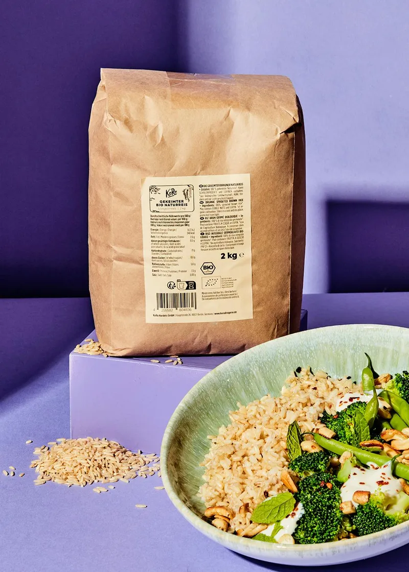 KoRo Gekeimter Bio Naturreis 2 kg – Produktbild 2 von 5