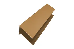 woodstore24 woodstore24 Alu F-Profil, farbbeschichtet, 6,5 cm (B) x 85 mm (H) x 3,0 m (L), (passend für Serie WE30 / WE56) - Farbe CEDAR – Produktbild 1 von 1