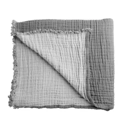 Living Crafts LIVING CRAFTS - Unisex Decke - Grau (100% Bio-Baumwolle), Nachhaltige Mode, Bio Bekleidung – Produktbild 1 von 1