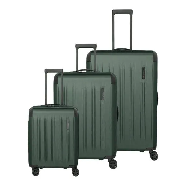 Travelite Travelite Dynamiic 3-tlg. Koffer-Set, Grün, – Produktbild 2 von 7