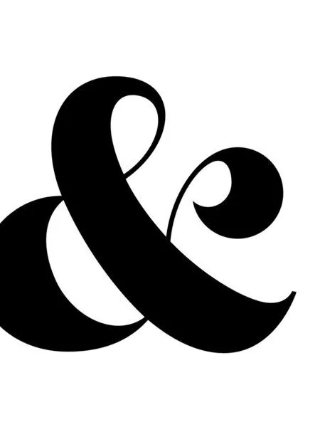 Photocircle Photocircle Poster / Leinwandbild - Ampersand – Produktbild 1 von 4