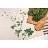 Hirschkind Hirschkind Bio & Fair-Trade-Geschirrtuch "Lovely Unkraut" – Produktbild 1 von 1