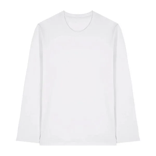 NATIVE SOULS NATIVE SOULS Longsleeve Basic Herren aus Bio-Baumwolle, White, – Produktbild 1 von 2