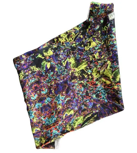 liebewicht liebewicht Multifunktions Loop Schlauchschal Mufutu schwarz neon bio – Produktbild 3 von 7